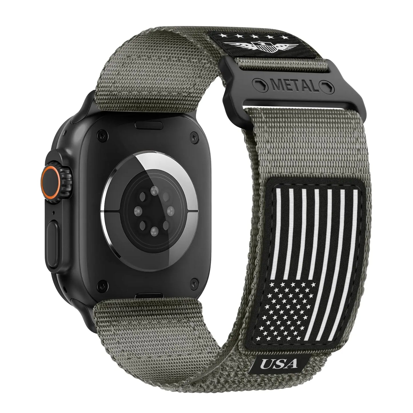 Rugged Nylon Flag Band for Apple Watch
