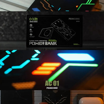AC01 Armor Core Power Bank Ultra-Slim MagSafe Charger