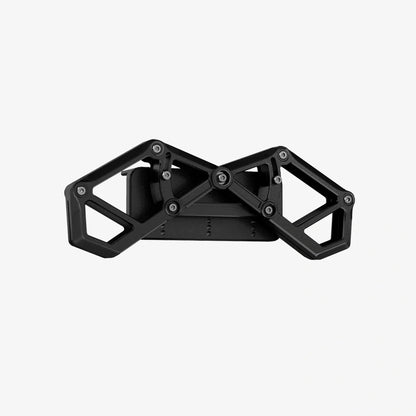 Modular Desk Riser Monitor Stand – Aluminum Legs & Metal Top Panel