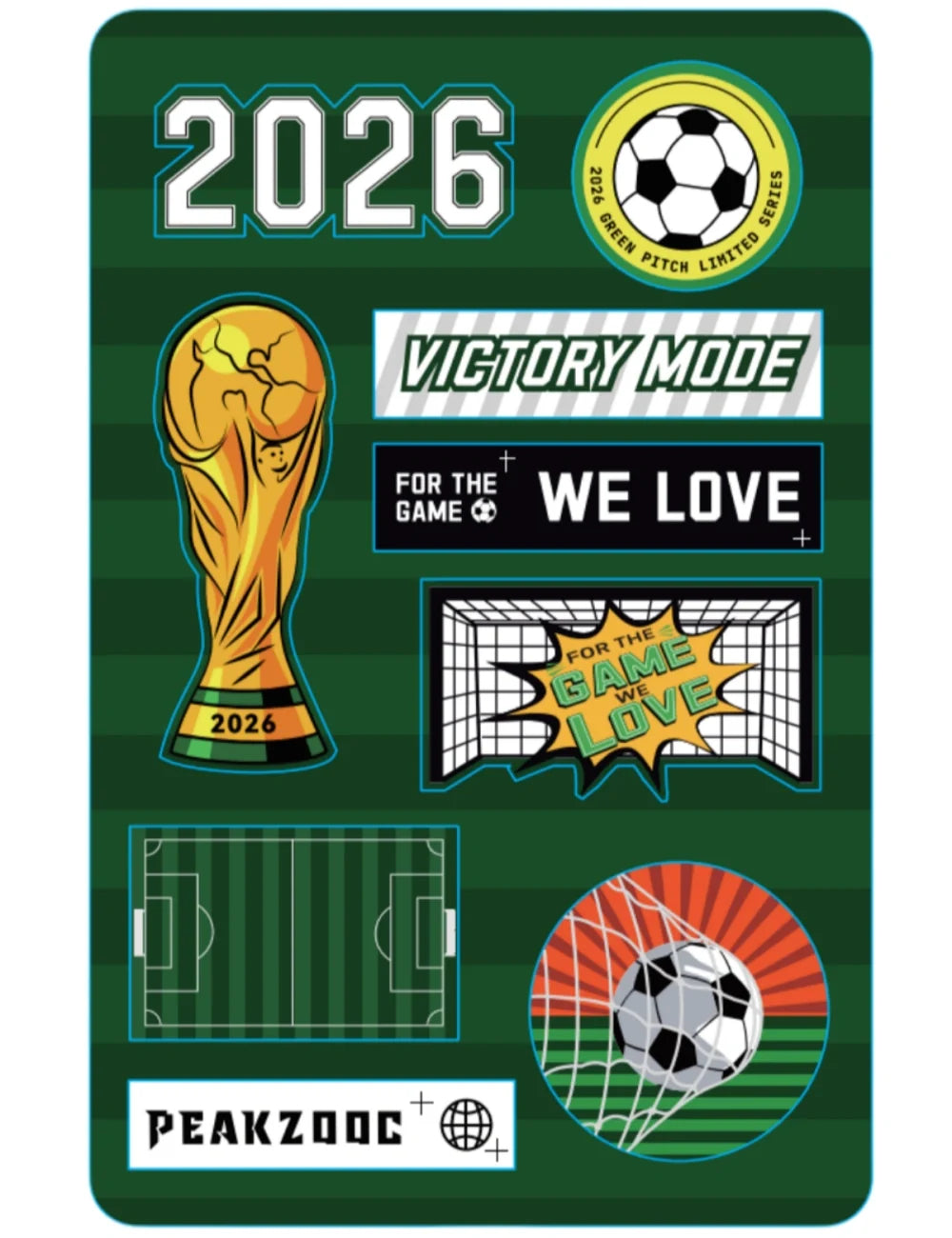 Green Pitch Limited Series Case for iPhone 17 Pro Max