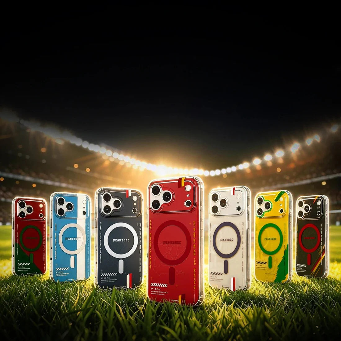 Green Pitch Limited Series Case for iPhone 17 Pro Max