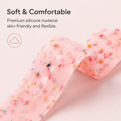 Confetti Silicone Apple Watch Band