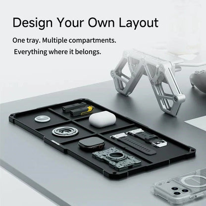GRIDZONE Series Magnetic Modular Desk Tray
