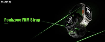 FKM Glow Sport Band for Apple Watch Ultra/Series – Tactical Strap