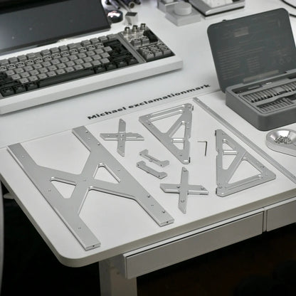KT75/KT108 Apex Keyboard Display Stand – CNC Aluminum Keyboard Throne
