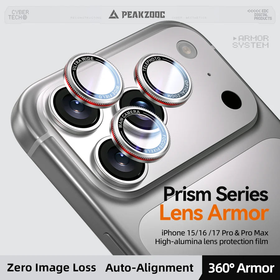 PRISM Lens Armor Film - Lens Protector for iPhone 17 / 16 / 15