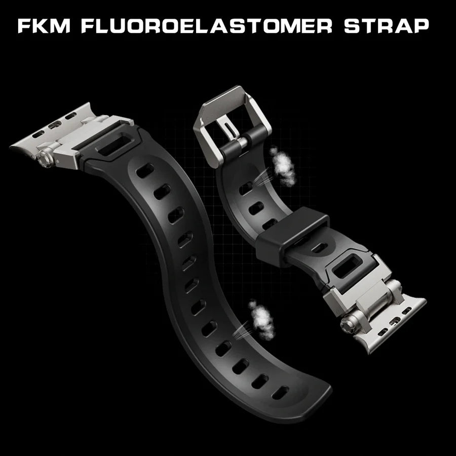FKM Glow Sport Band for Apple Watch Ultra/Series – Tactical Strap