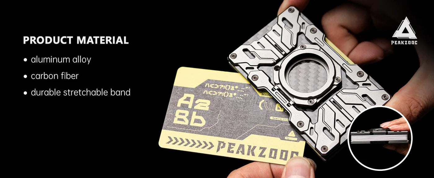 Mech Guard Metal Wallet RFID Blocking Aluminum EDC Wallet