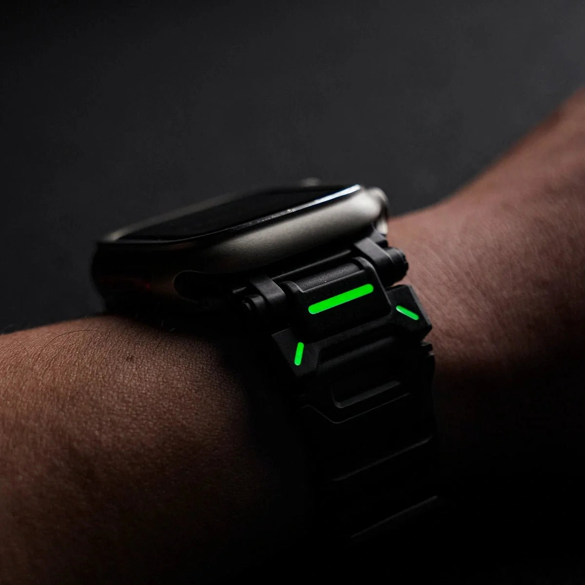 FKM Glow Sport Band for Apple Watch Ultra/Series – Tactical Strap