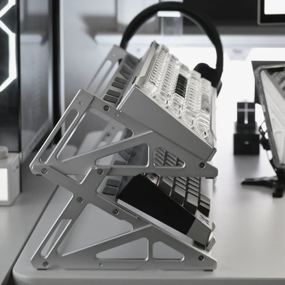 KT75/KT108 Apex Keyboard Display Stand – CNC Aluminum Keyboard Throne