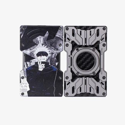 Customize Mech Guard Metal Wallet RFID Safe with Personalized Pattern