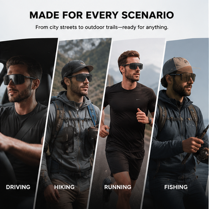 3-Pack Polarized Sports Sunglasses | UV400 Cycling & Running Glasses