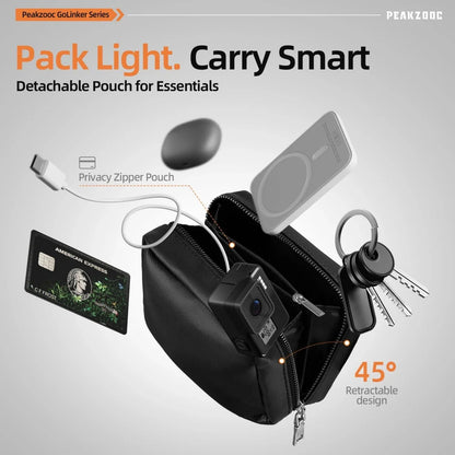 Phone Lanyard Kit with Wallet Pouch Adjustable Strap for All Phones