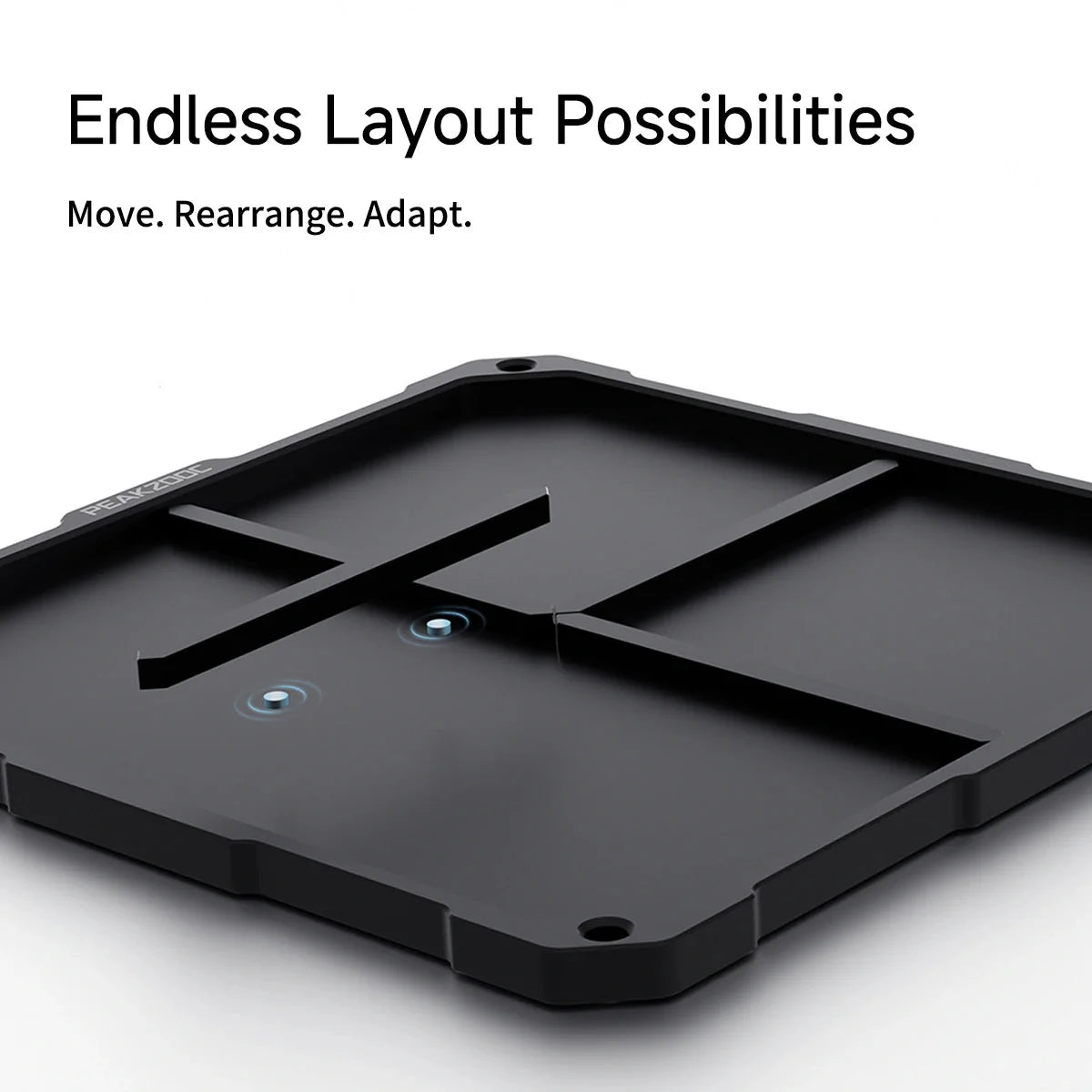 GRIDZONE Series Magnetic Modular Desk Tray