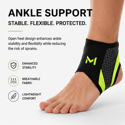 Adjustable Ankle Support Strap | Lightweight Sports Protection