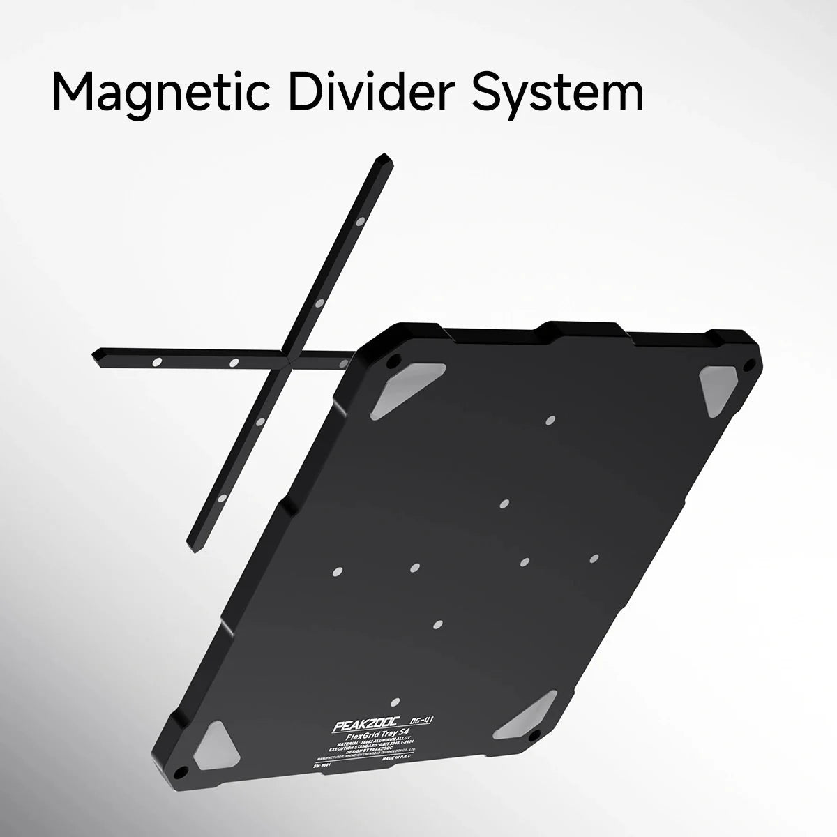 GRIDZONE Series Magnetic Modular Desk Tray