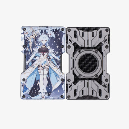 Customize Mech Guard Metal Wallet RFID Safe with Personalized Pattern