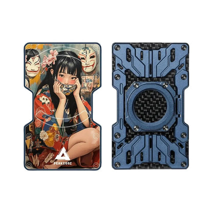 Customize Mech Guard Metal Wallet RFID Safe with Personalized Pattern