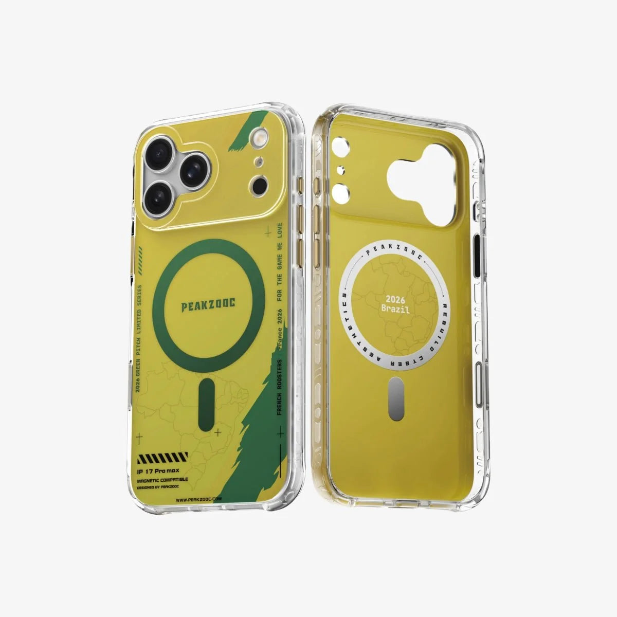 Green Pitch Limited Series Case for iPhone 17 Pro Max