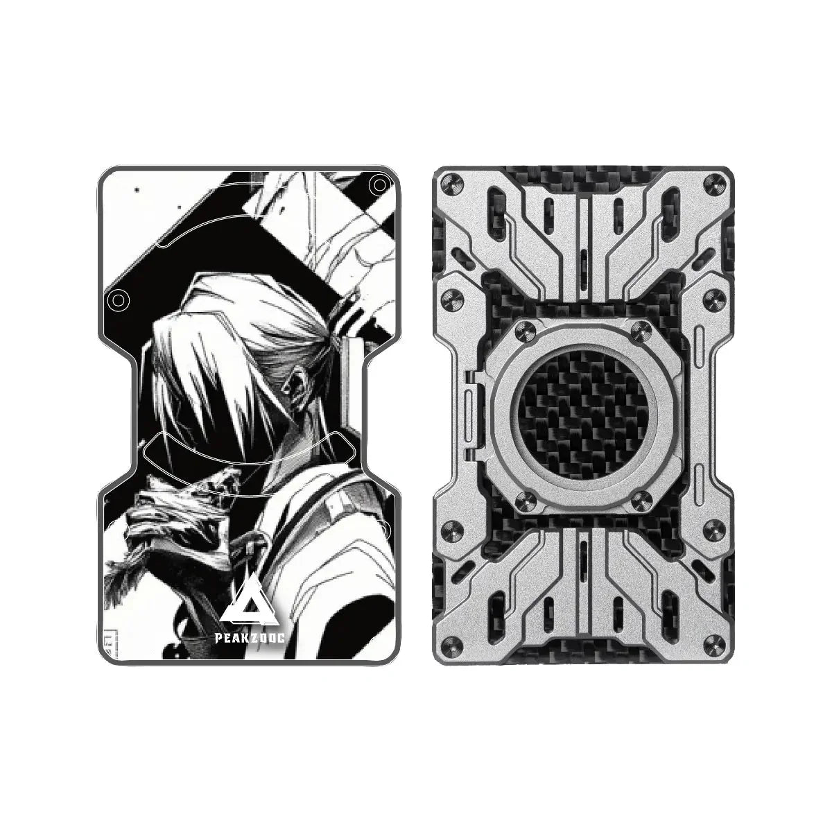 Customize Mech Guard Metal Wallet RFID Safe with Personalized Pattern