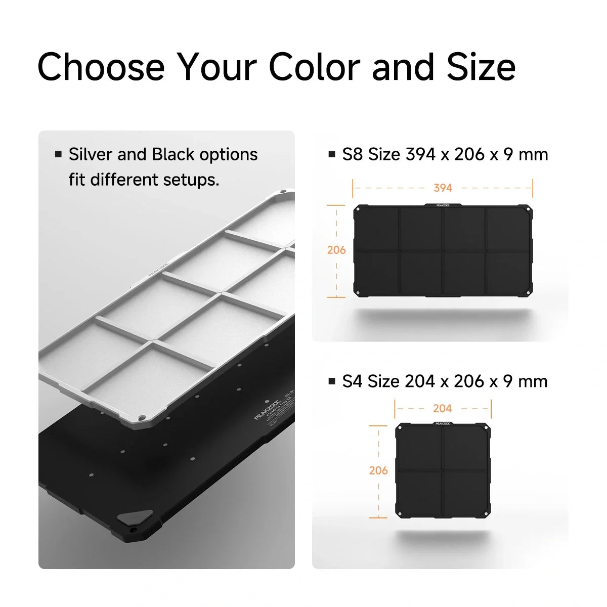 GRIDZONE Series Magnetic Modular Desk Tray