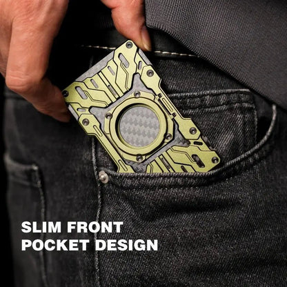 Mech Guard Metal Wallet RFID Blocking Aluminum EDC Wallet