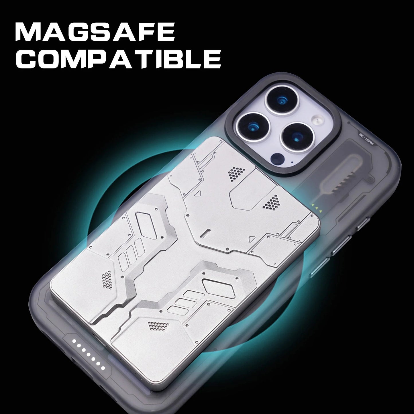 Case Magnetic Card Storage Phone Case with Stand - iPhone 15/16 Compatible