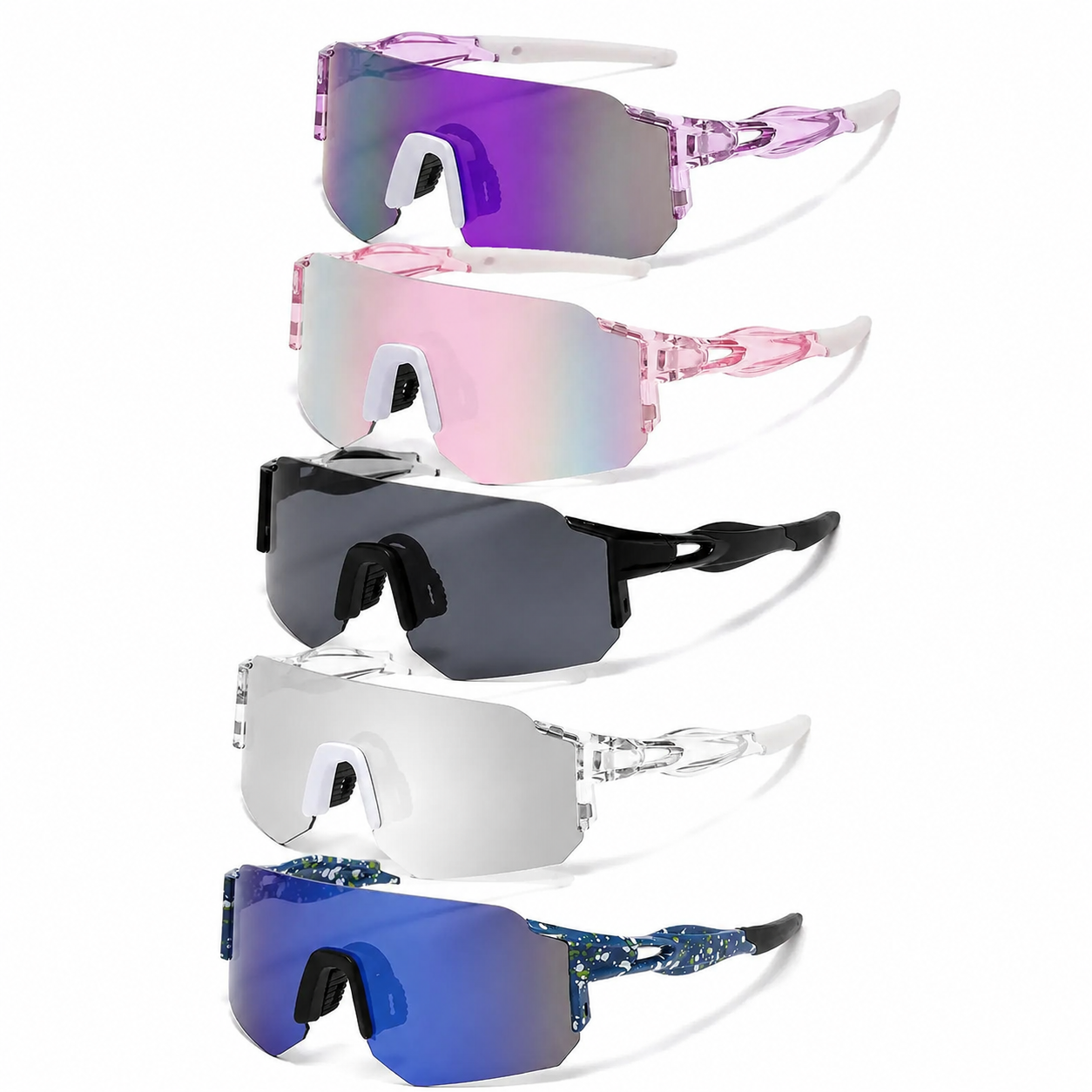 UV400 Cycling Sunglasses for Men | Windproof Sports Eyewear