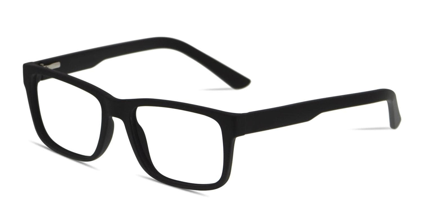 Minimalist Rectangle Eyeglasses for Men & Women | Classic Everyday Clear Frame Glasses