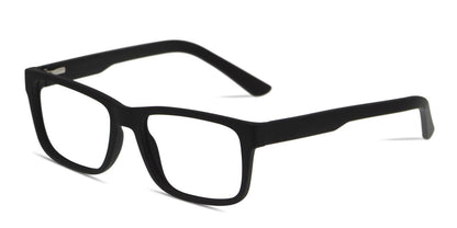 Minimalist Rectangle Eyeglasses for Men & Women | Classic Everyday Clear Frame Glasses
