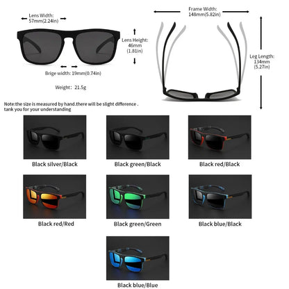 4-Pack Polarized Sports Sunglasses | UV400 Cycling Glasses