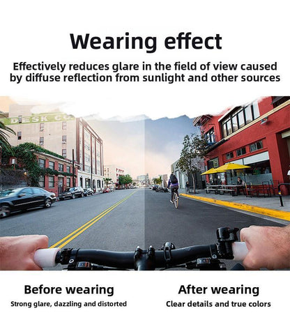 UV400 Cycling Sunglasses for Men | Windproof Sports Eyewear