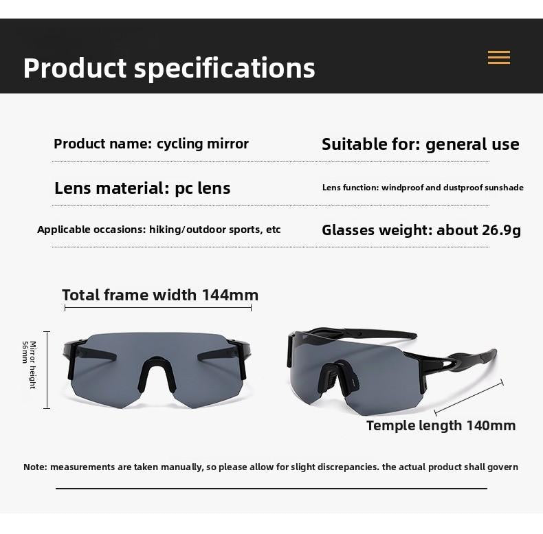 UV400 Cycling Sunglasses for Men | Windproof Sports Eyewear