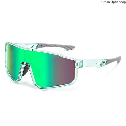 Colorful Shield Sunglasses | UV400 Cycling & Beach Eyewear