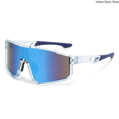 Colorful Shield Sunglasses | UV400 Cycling & Beach Eyewear