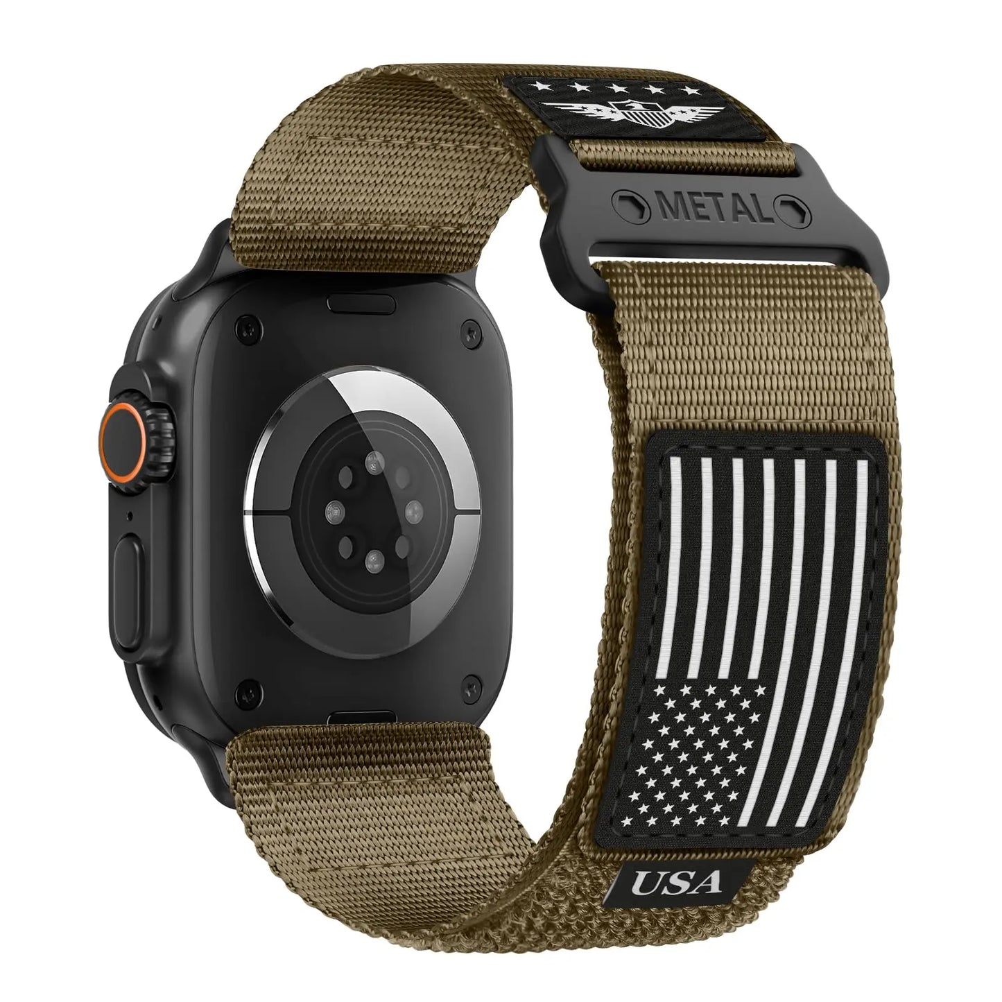 Rugged Nylon Flag Band for Apple Watch