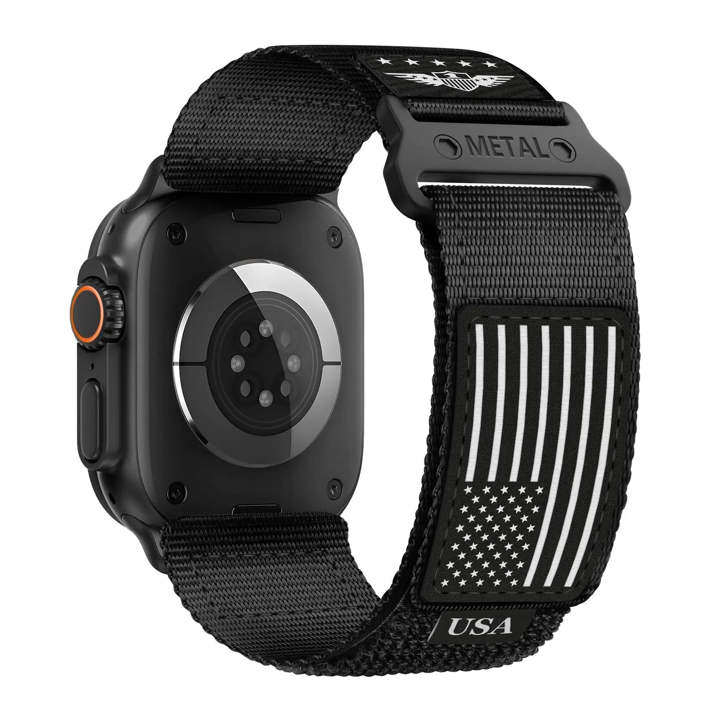 Rugged Nylon Flag Band for Apple Watch