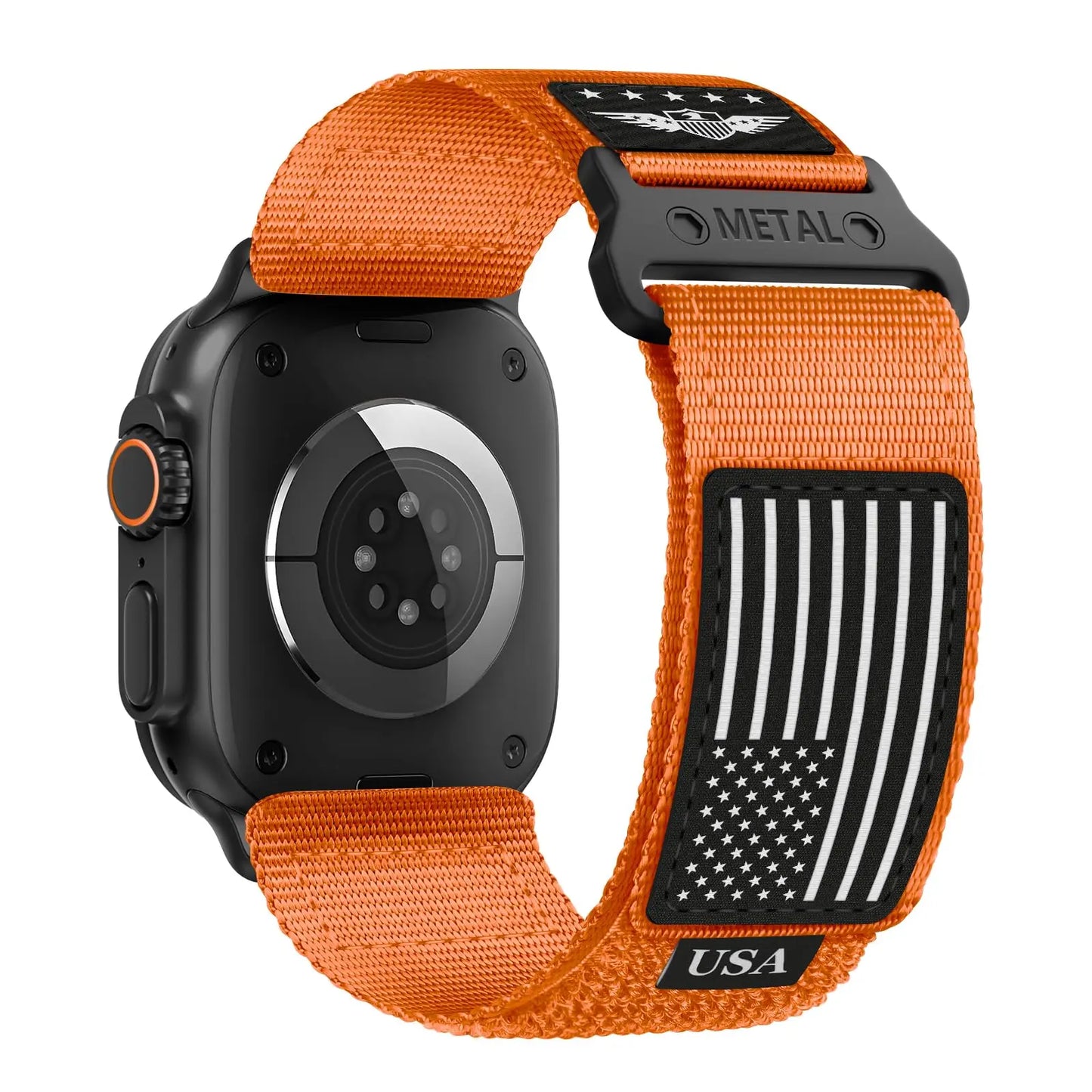 Rugged Nylon Flag Band for Apple Watch