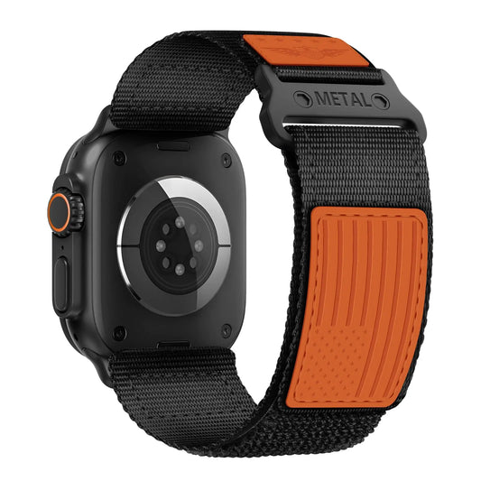 Rugged Nylon Flag Band for Apple Watch