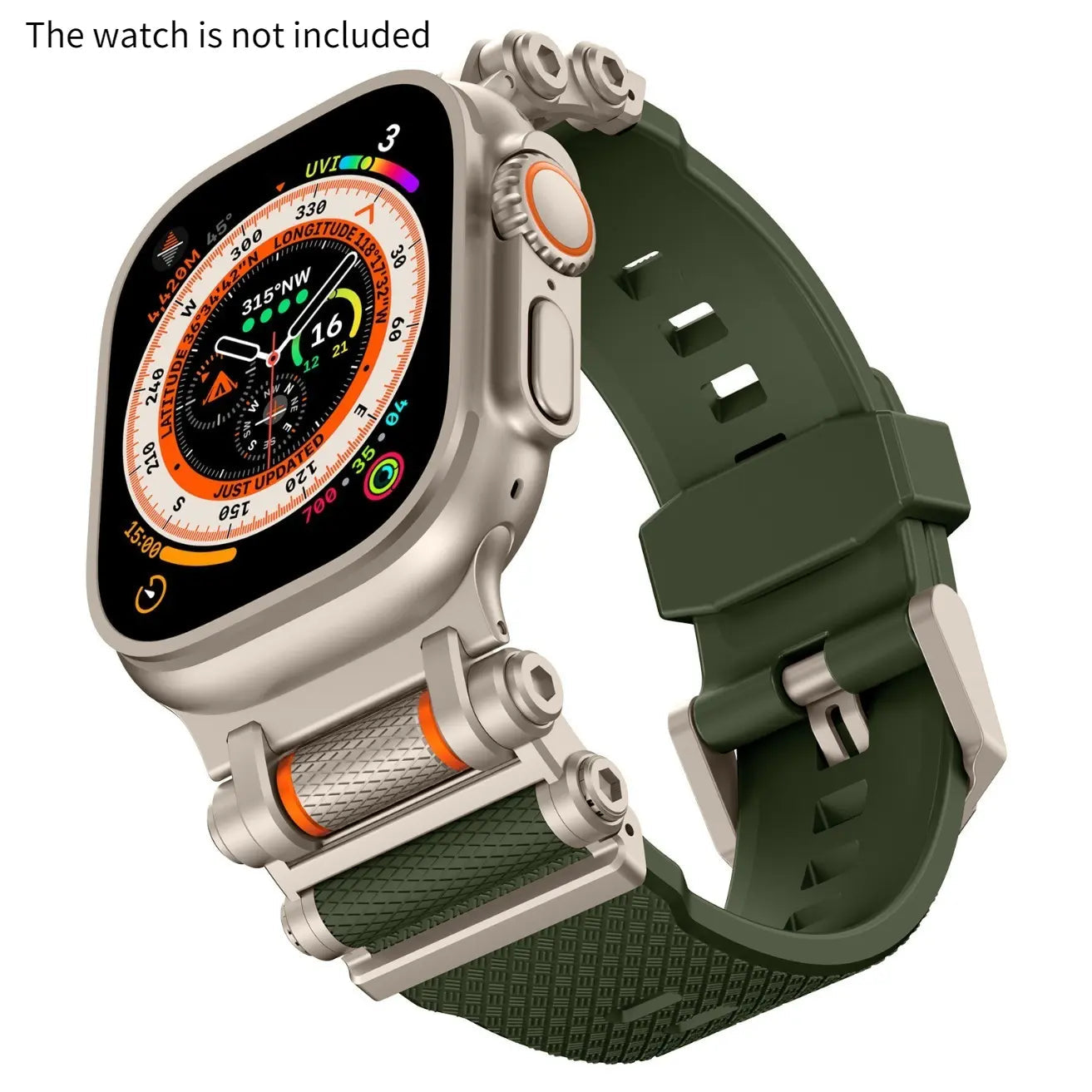 Titanium Tactical Rotating Sport Band for Apple Watch