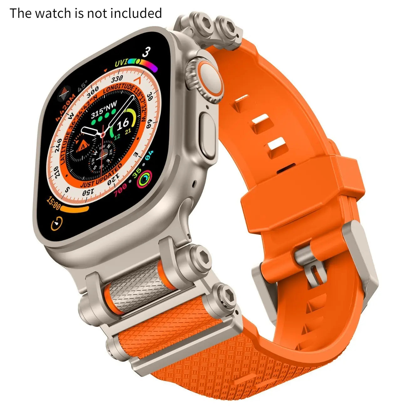 Titanium Tactical Rotating Sport Band for Apple Watch