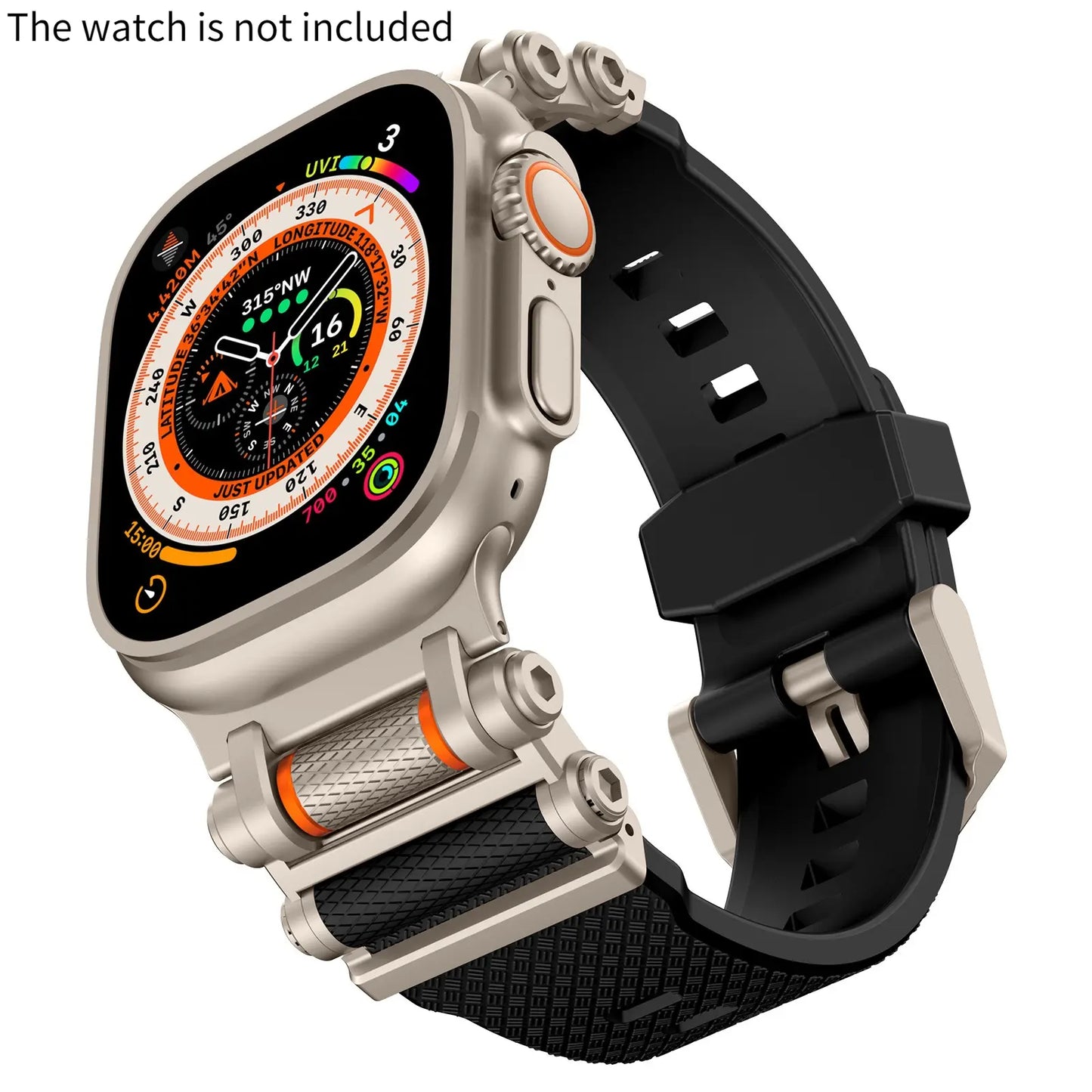 Titanium Tactical Rotating Sport Band for Apple Watch