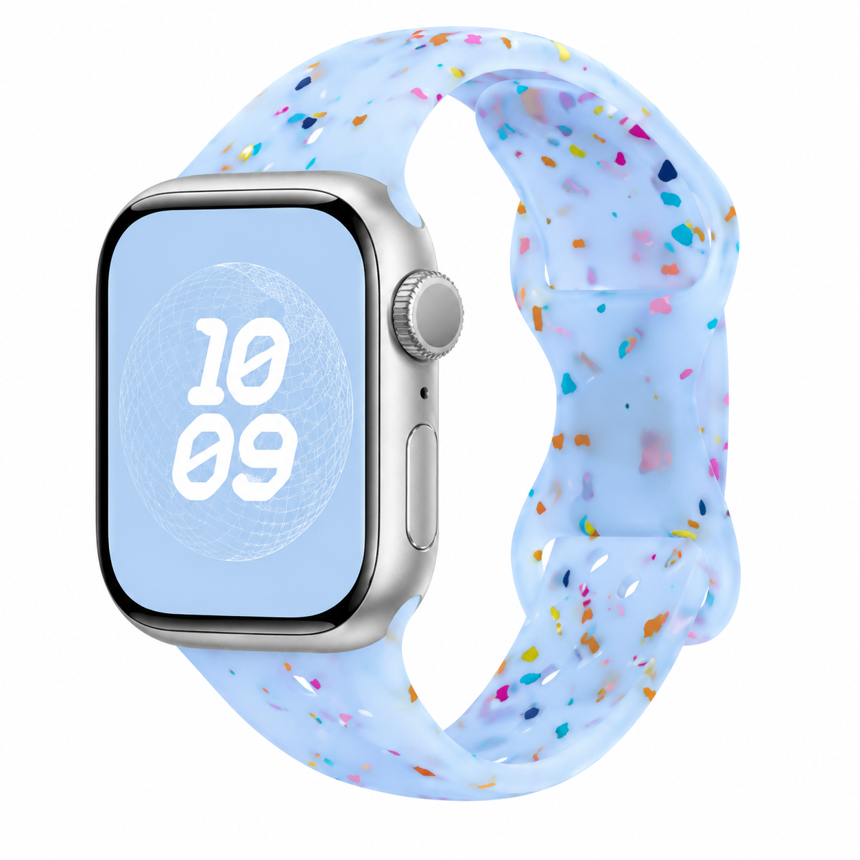 Confetti Silicone Apple Watch Band