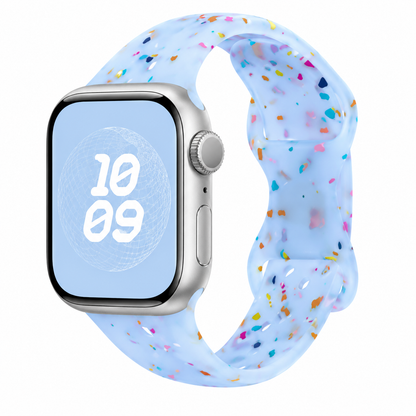 Confetti Silicone Apple Watch Band